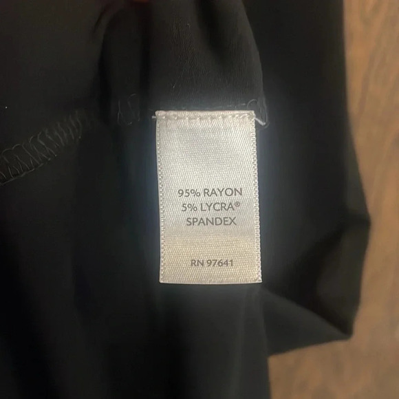 J. Jill‎ Black Tank Dress M - Picture 5 of 7